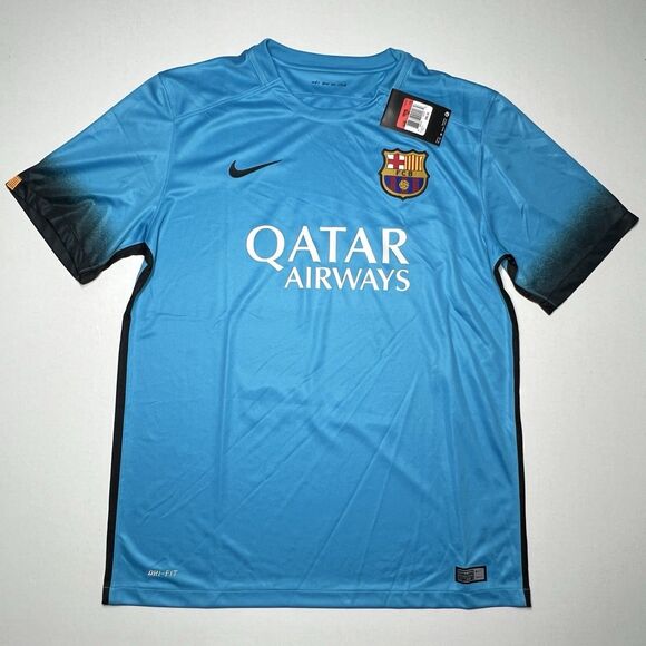 Nike Other - Fc Barcelona 2015-2016 3rd Third Jersey Nike Shirt Size L Large Authentic NWT